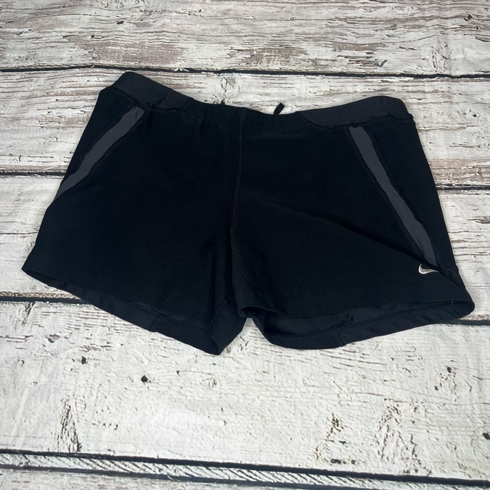 Nike FitDry Black Bike Shorts Size S(4-6)